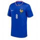 Franța Aurelien Tchouameni #8 Tricou Fotbal Replică European 2024 Barbati Acasa
